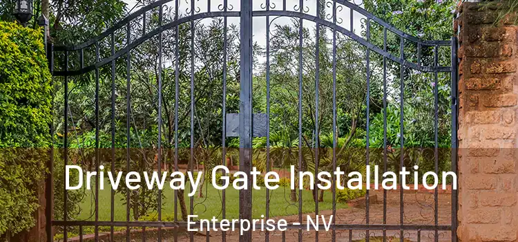  Driveway Gate Installation Enterprise - NV