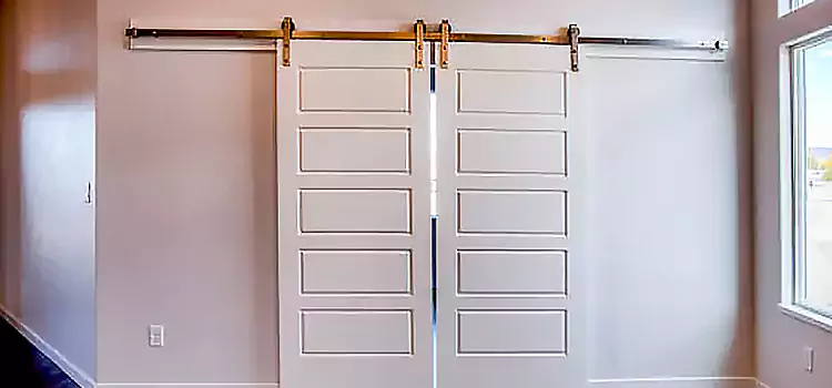 Glass Barn Door with Installation Hardware Kit Enterprise