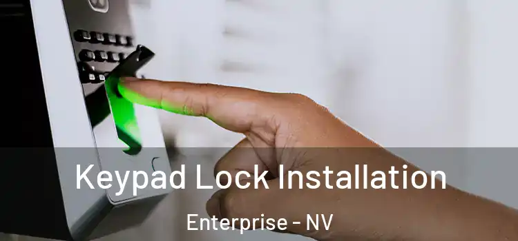  Keypad Lock Installation Enterprise - NV
