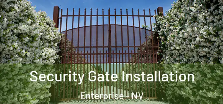  Security Gate Installation Enterprise - NV