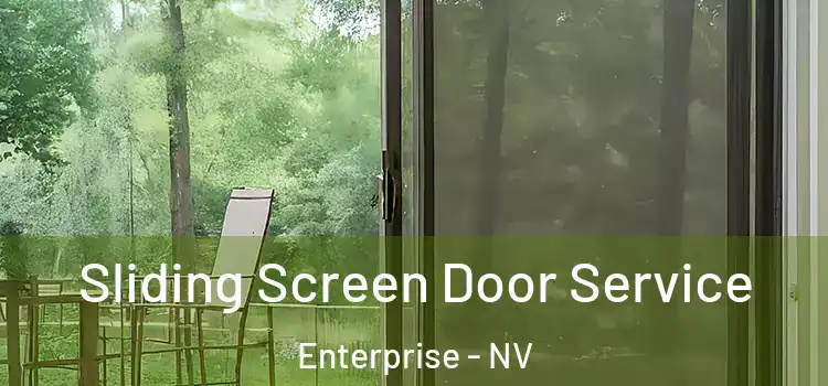 Sliding Screen Door Service Enterprise - NV